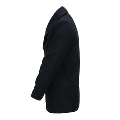 Jachetă Pea Coat Marine Jekker Negru Fostex - Căldură Neclintită, Stil Adevărat