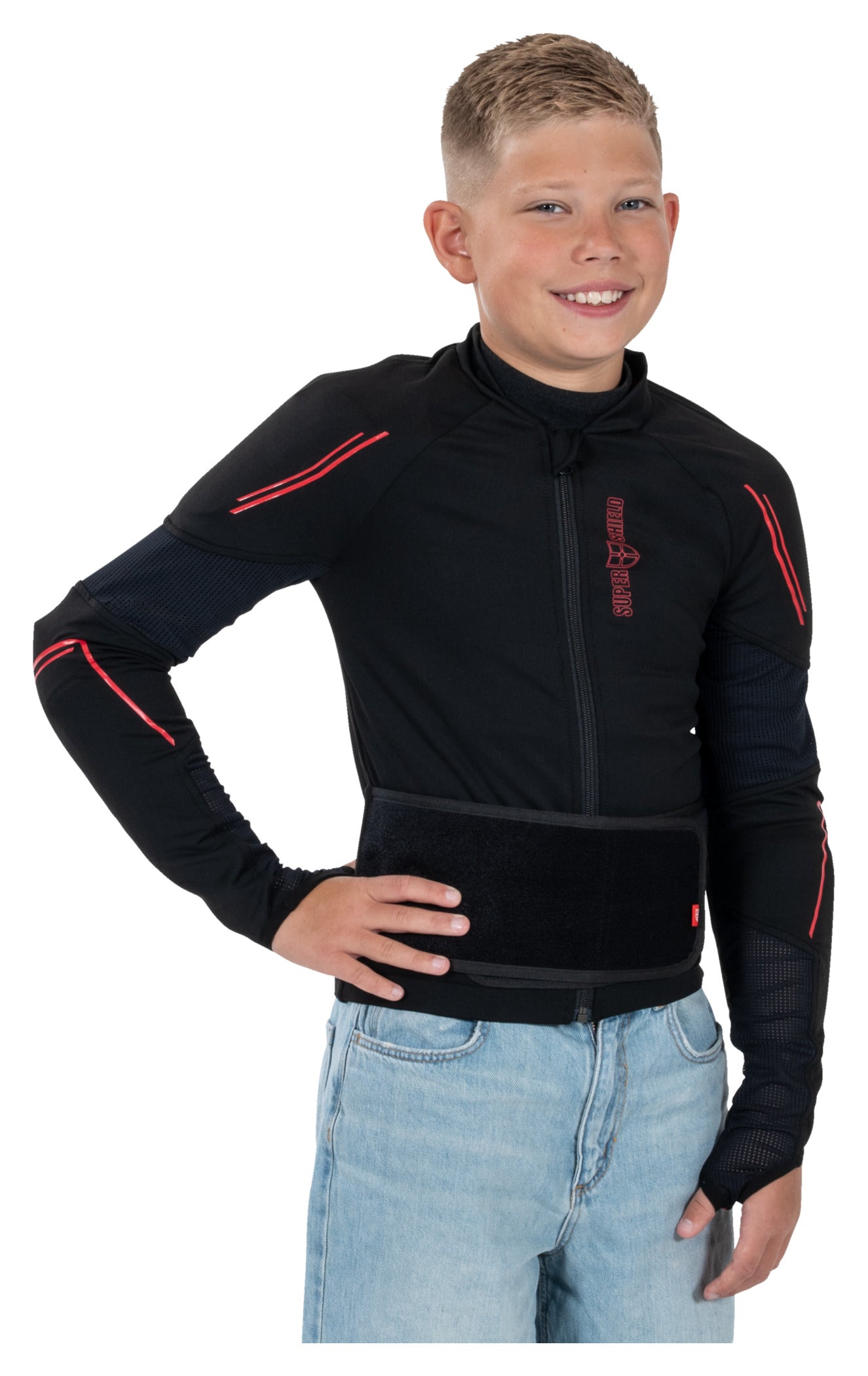 Jachetă Protecție Moto Copii Super Shield Kids - Nivel 2 Protecție