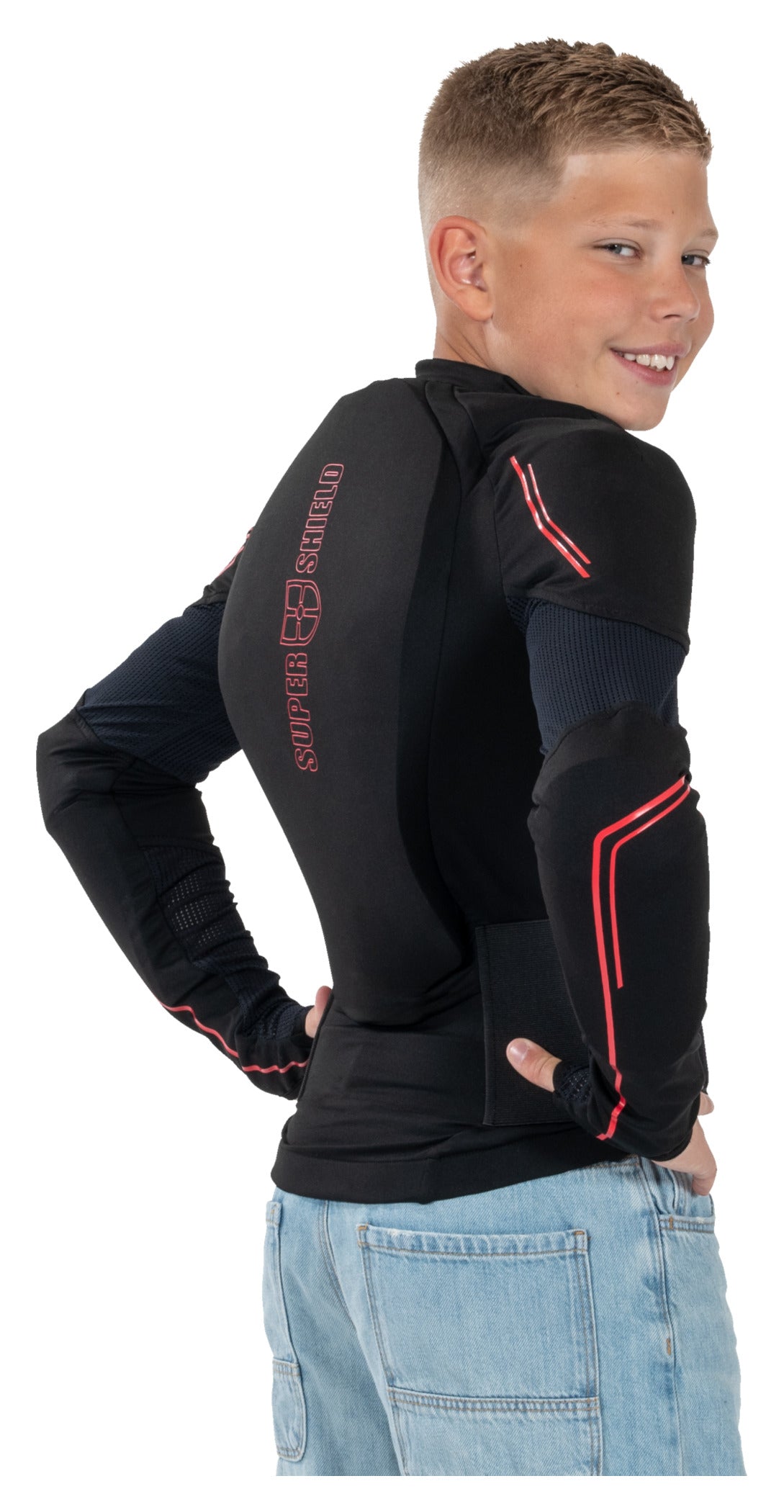 Jachetă Protecție Moto Copii Super Shield Kids - Nivel 2 Protecție