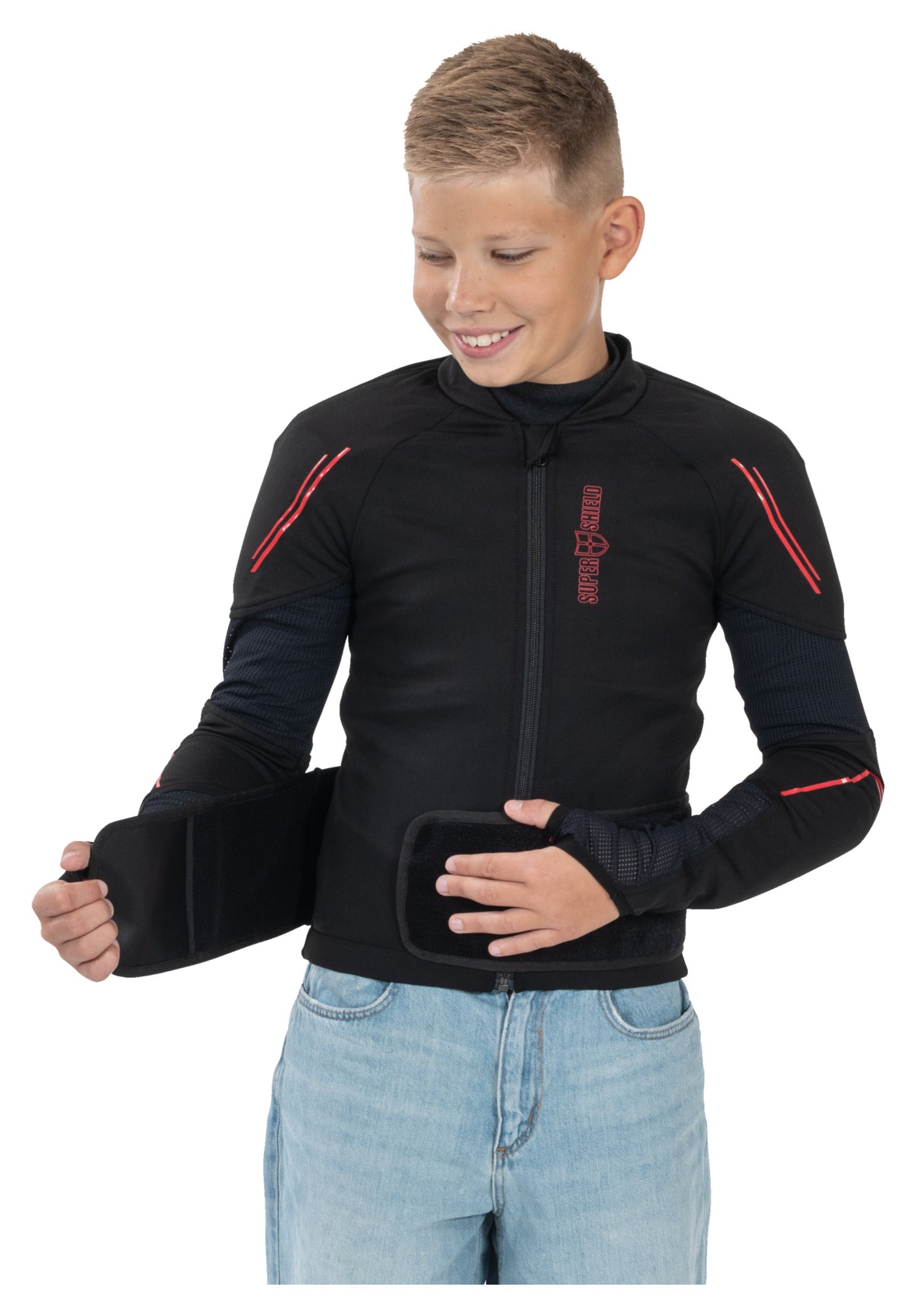 Jachetă Protecție Moto Copii Super Shield Kids - Nivel 2 Protecție