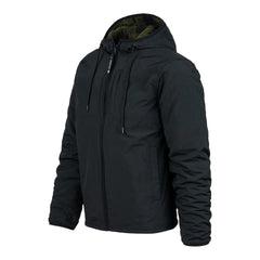 Jachetă Reversible Sherpa Softshell Negru/Olive - Adaptabilitate Tactica Maximă