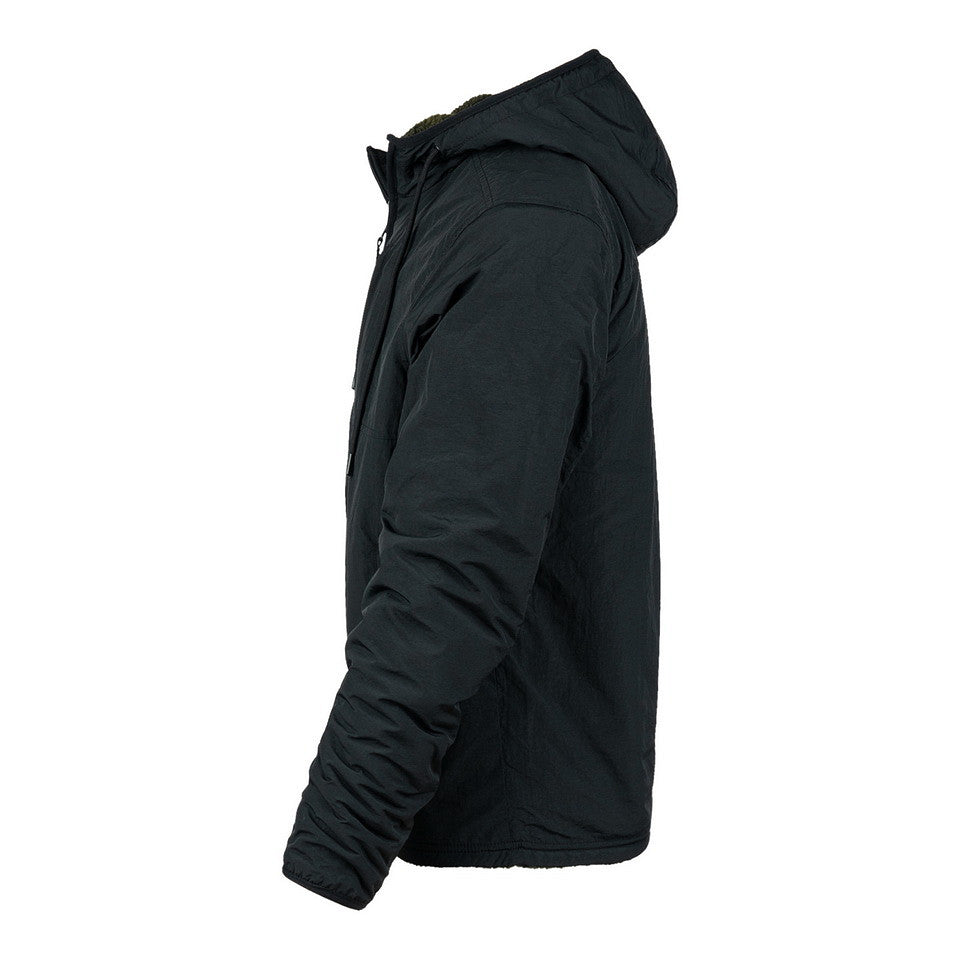 Jachetă Reversible Sherpa Softshell Negru/Olive - Adaptabilitate Tactica Maximă