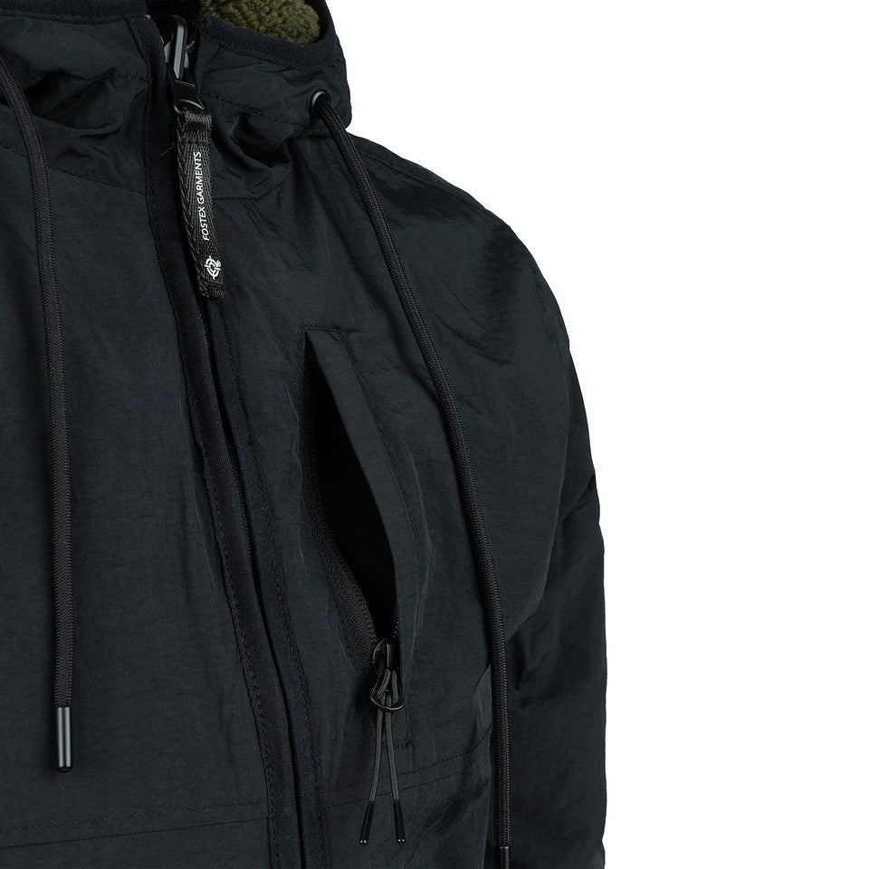 Jachetă Reversible Sherpa Softshell Negru/Olive - Adaptabilitate Tactica Maximă