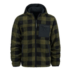 Jachetă Reversible Sherpa Softshell Negru/Olive - Adaptabilitate Tactica Maximă