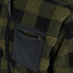 Jachetă Reversible Sherpa Softshell Negru/Olive - Adaptabilitate Tactica Maximă