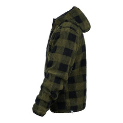 Jachetă Reversible Sherpa Softshell Negru/Olive - Adaptabilitate Tactica Maximă