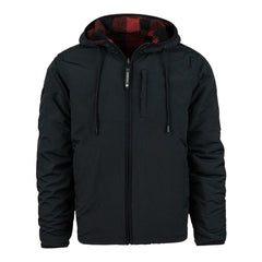 Jacheta Reversible Sherpa Softshell Negru/Roșu - Adaptabilitate Tactică Dublă