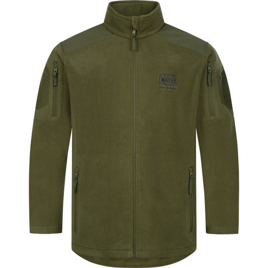 Jachetă Silent Fleece Mauser - Mat Oliv, Călduroasă & Silențioasă - 1