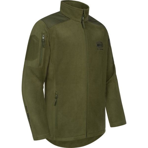 Jachetă Silent Fleece Mauser - Mat Oliv, Călduroasă & Silențioasă - 3