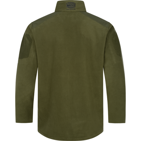 Jachetă Silent Fleece Mauser - Oliv Mat, Silențioasă, Respirabilă - 2