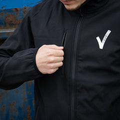 Jachetă Softshell Beveiliging V-logo Negru - Protecție & Confort de Elită