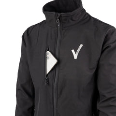 Jachetă Softshell Beveiliging V-logo Negru - Protecție & Confort de Elită