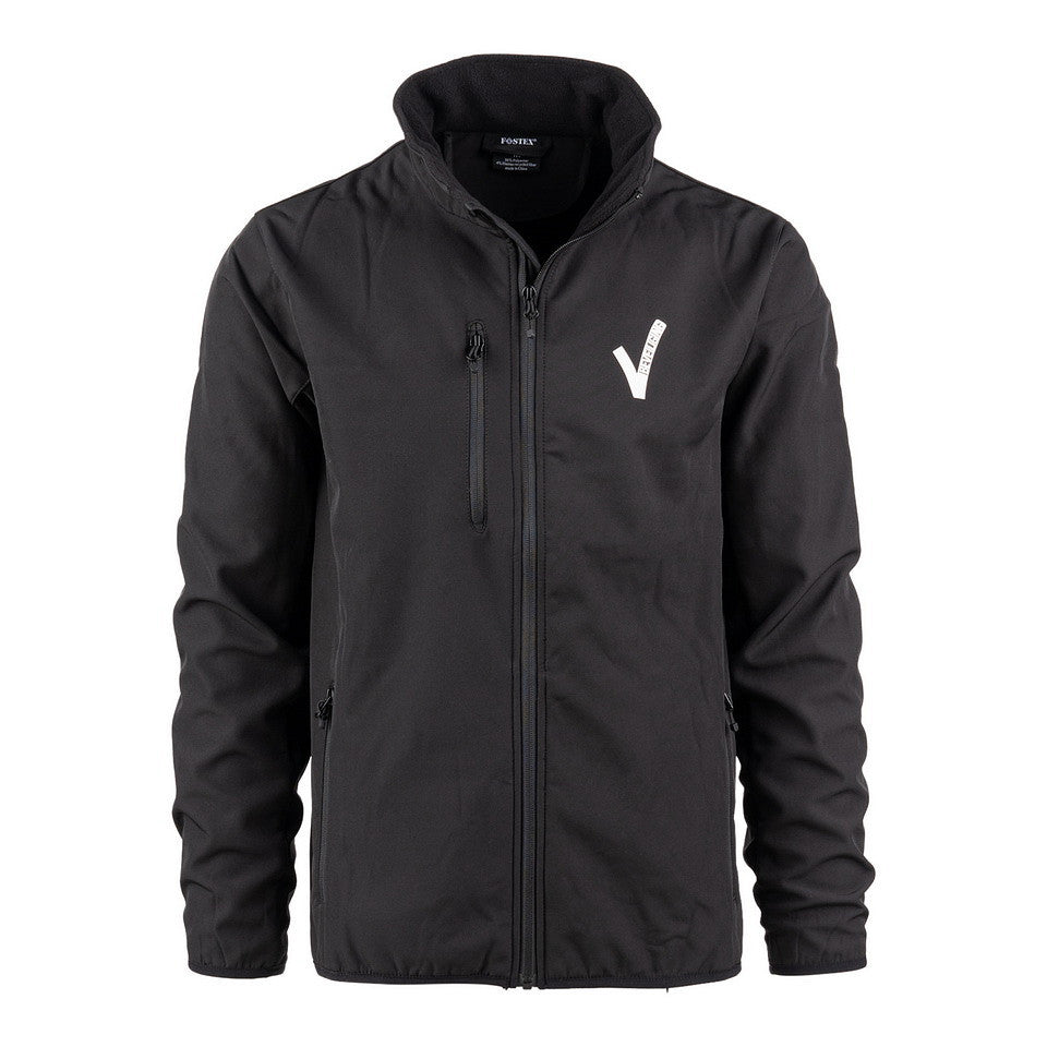 Jachetă Softshell Beveiliging V-logo Negru - Protecție & Confort de Elită