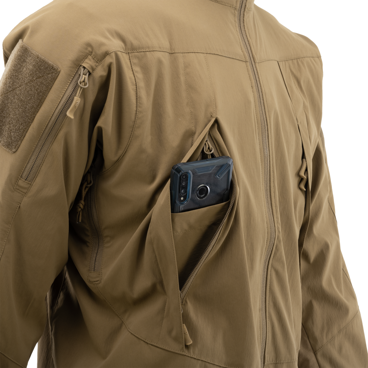 Jachetă Softshell Helikon-Tex Blizzard® StormStretch® PenCott® WildWood™
