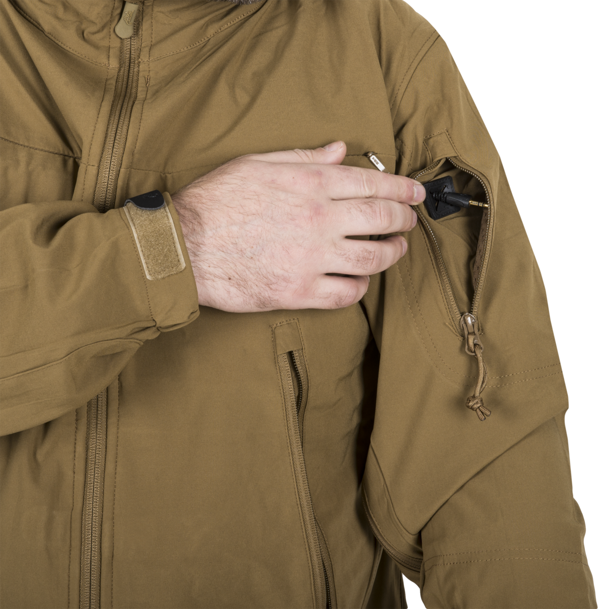 Jachetă Softshell Helikon-Tex Cougar QSA™ Windblocker Negru