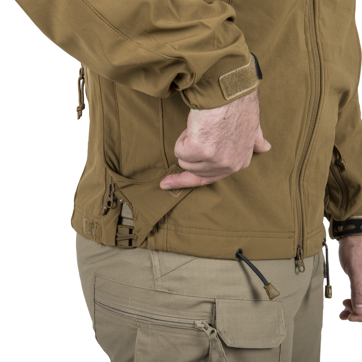 Jachetă Softshell Helikon-Tex Cougar QSA™ Windblocker Negru
