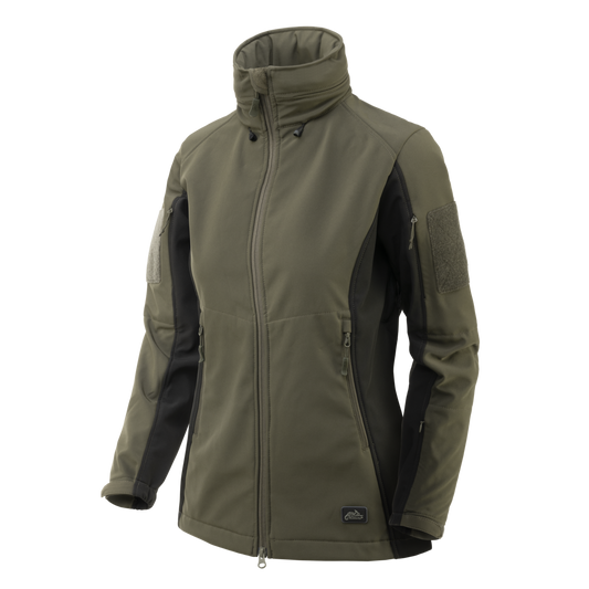 Jachetă Softshell Helikon-Tex Gunfighter Femei Taiga Green