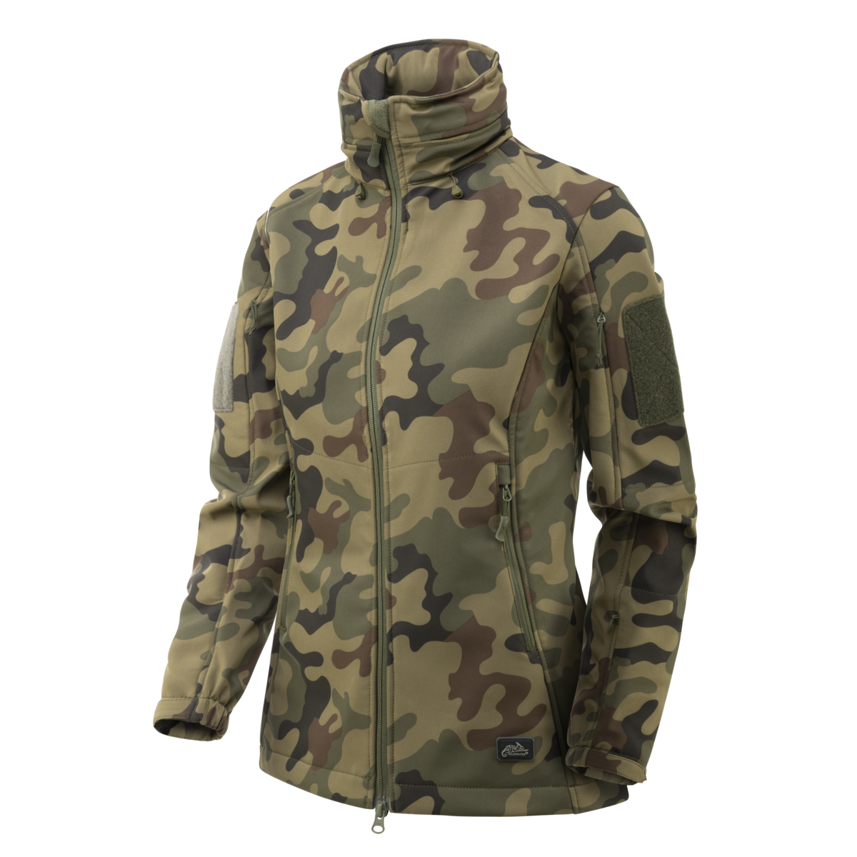 Jachetă Softshell Helikon-Tex Gunfighter Femei Woodland