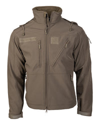 Jachetă Softshell Mil-Tec SCU 14 – 3 Straturi, 5.000 mm, Ranger Green