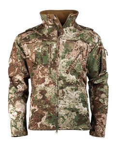 Jachetă Softshell Mil-Tec SCU 14 – 3 Straturi, 5.000 mm, WASP I Z2