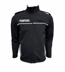 Jachetă Softshell Neagră - IGSU