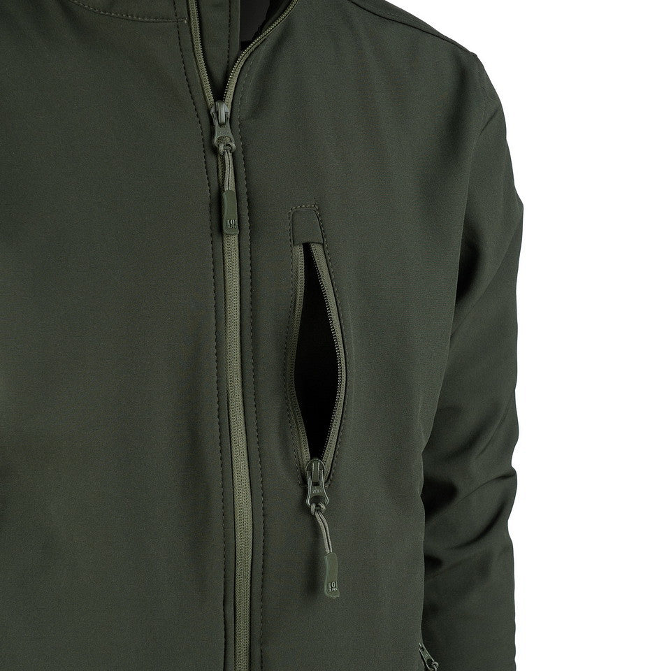Jachetă Softshell Outdoor Verde - Performanță Maximă în Orice Misiune