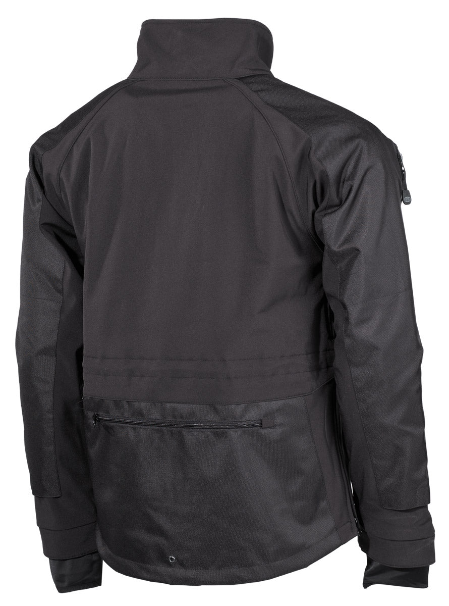 Jachetă Softshell Protect Negru MFH - Impermeabilă, Respirabilă