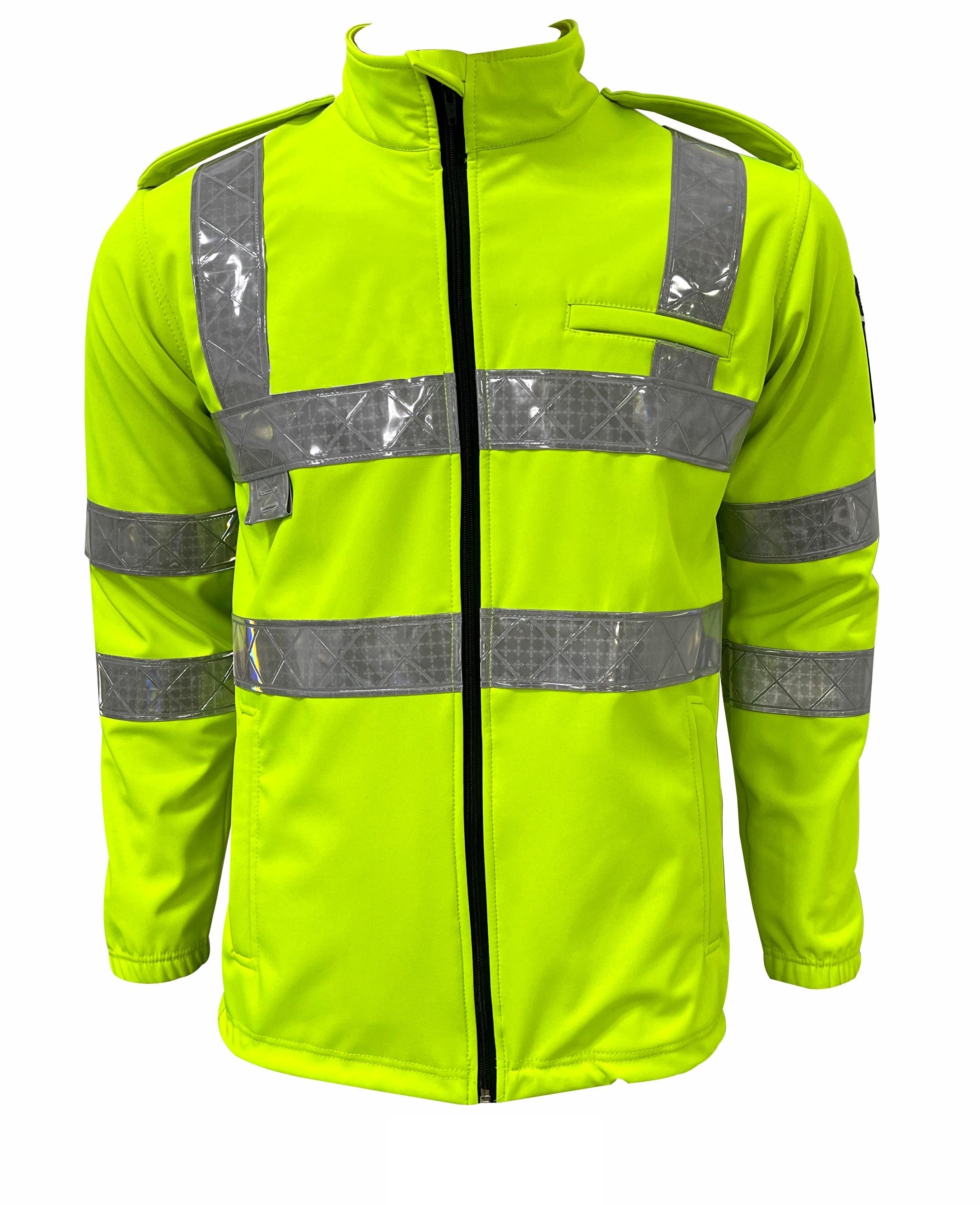 Jachetă Softshell Reflectorizantă Combat - Vizibilitate & Protecție