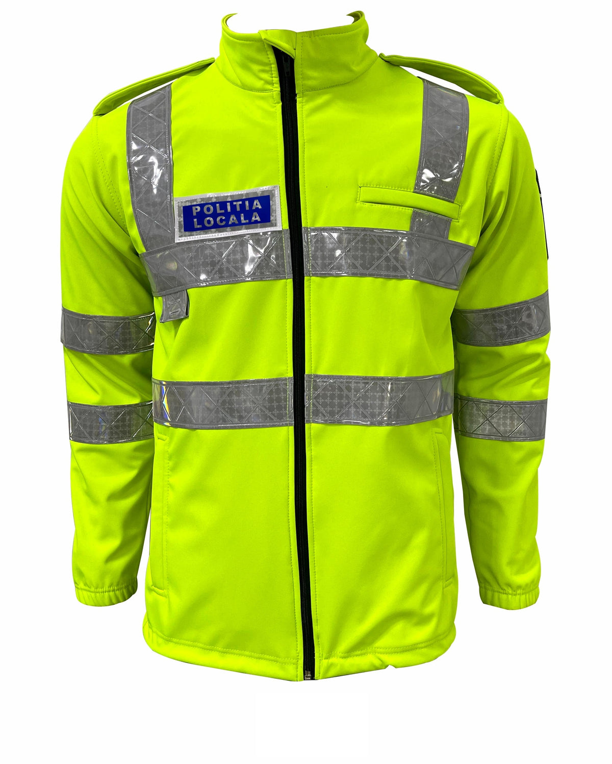 Jachetă Softshell - Reflectorizanta Poliția Locală