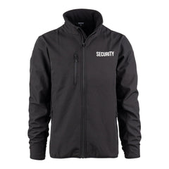Jachetă Softshell Security Negru - Rezistență și Agilitate în Serviciu