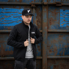 Jachetă Softshell Security Negru - Rezistență și Agilitate în Serviciu