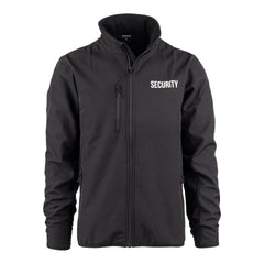 Jachetă Softshell Security Negru - Rezistență și Agilitate în Serviciu