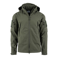 Jachetă Softshell Tactical Verde - Performanță și Confort în Misiune