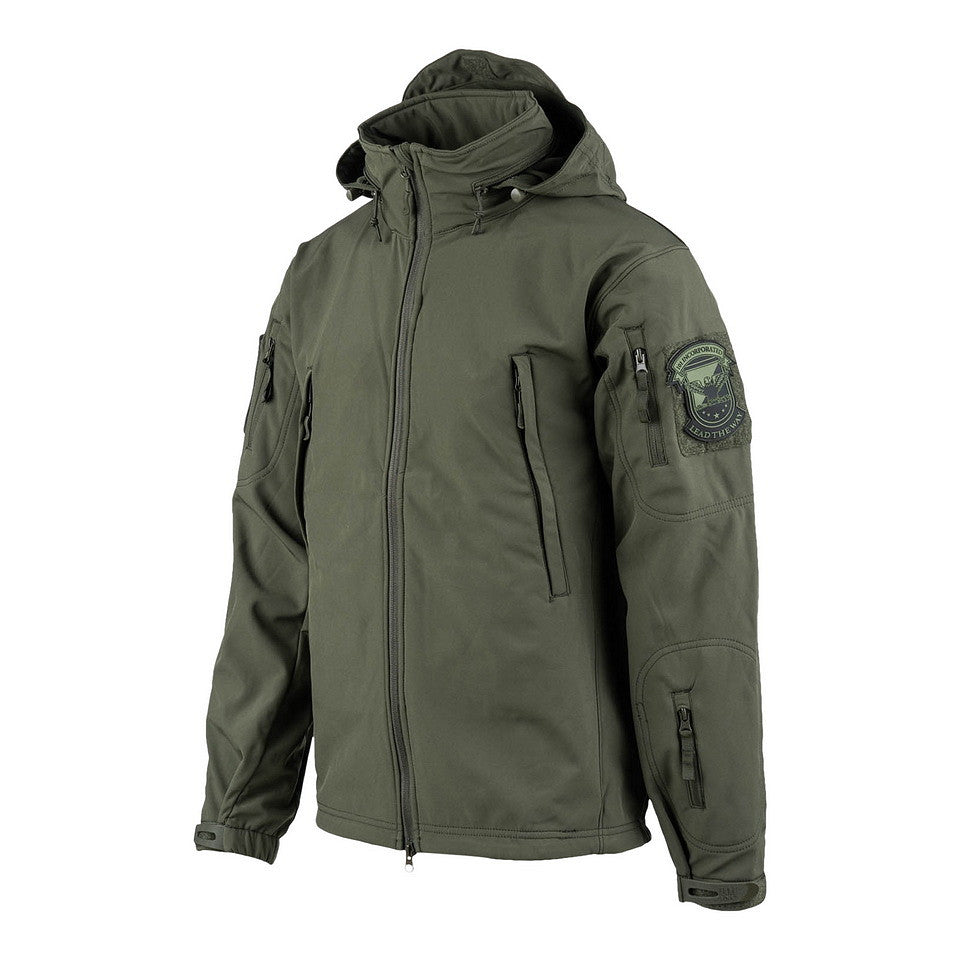 Jachetă Softshell Tactical Verde - Performanță și Confort în Misiune
