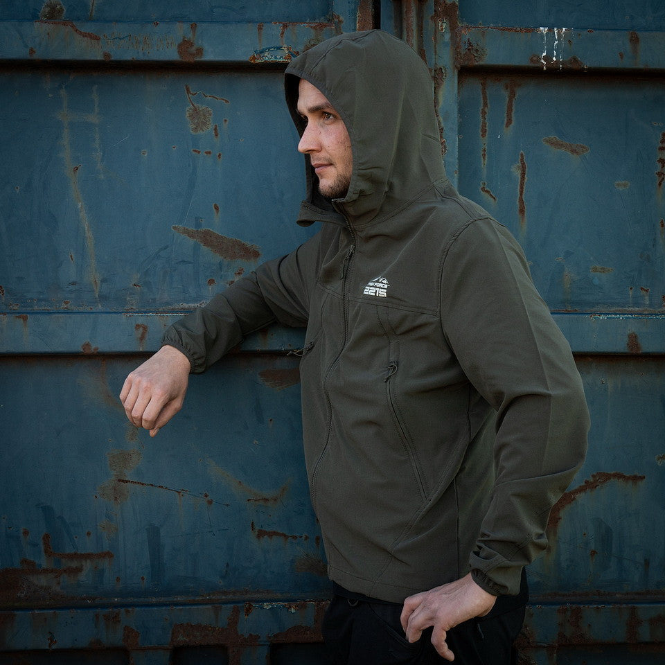 Jachetă Softshell TF-2215 Trail Ranger Green - Performanță și Confort Outdoor