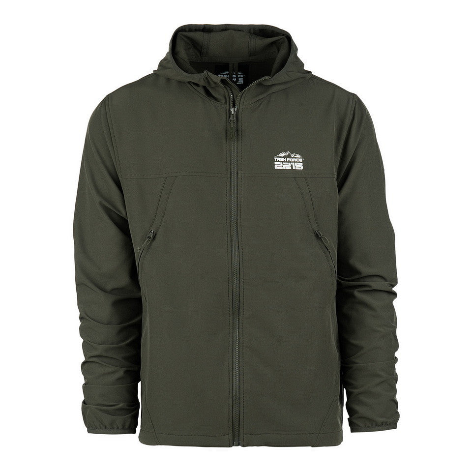 Jachetă Softshell TF-2215 Trail Ranger Green - Performanță și Confort Outdoor