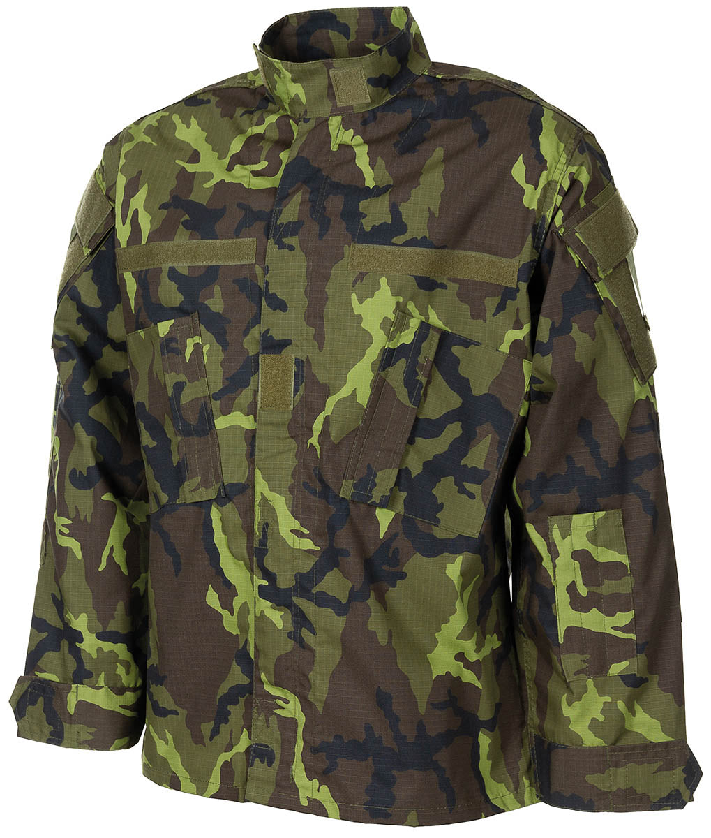 Jachetă Tactică ACU M 95 CZ camo MFH - Rip Stop, Fermoar 2-Sens