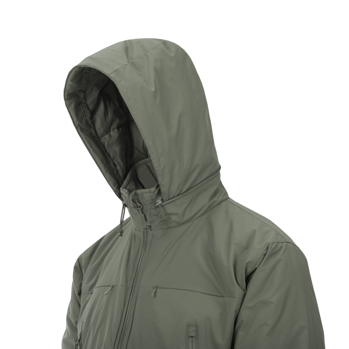 Jachetă tactică de iarnă Helikon-Tex cu izolație Climashield® Apex 100g și panouri de identificare retractabile
