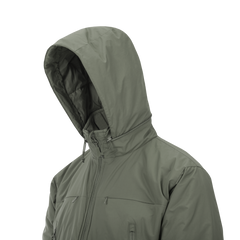 Jachetă tactică de iarnă Helikon-Tex cu izolație Climashield® Apex 100g și panouri de identificare retractabile