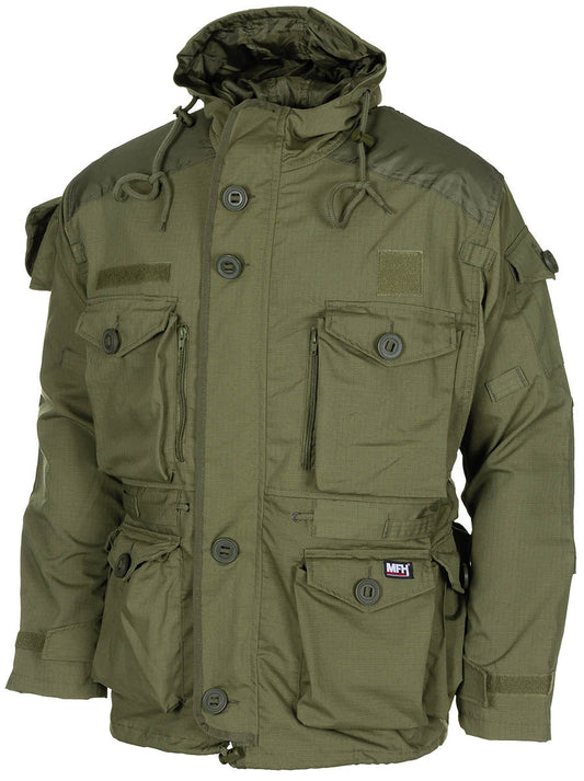 Jachetă Tactică Kommando Smock Oliv MFHProfessional - Ripstop, Buzunare multiple