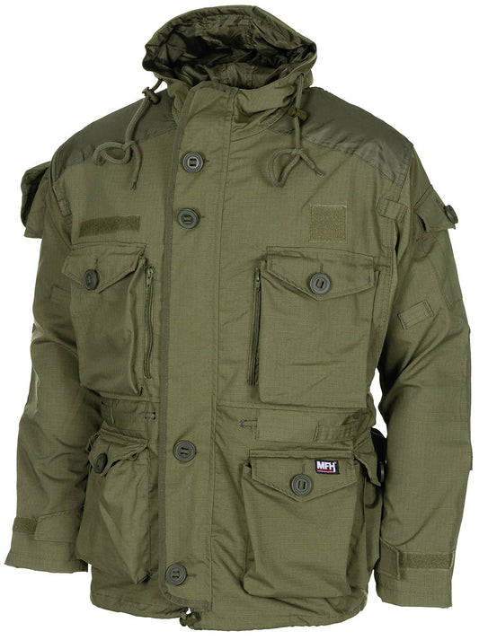 Jachetă Tactică Kommando Smock Oliv MFHProfessional - Ripstop, Buzunare multiple