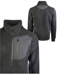 Jachetă Teddy-Fleece BearForce pentru Vreme Rece Softshell Neagra