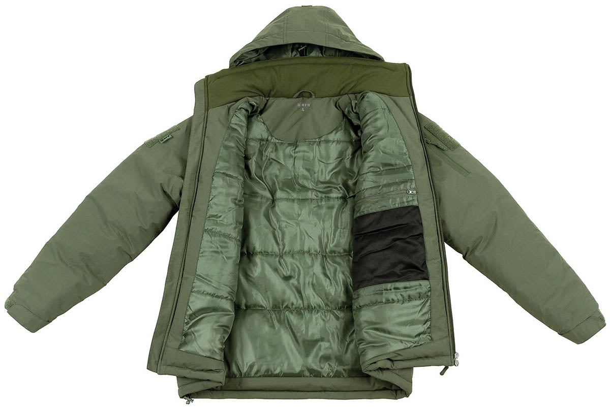 Jachetă Termică "Commander" Oliv MFH - Windproof, Rezistentă la apă