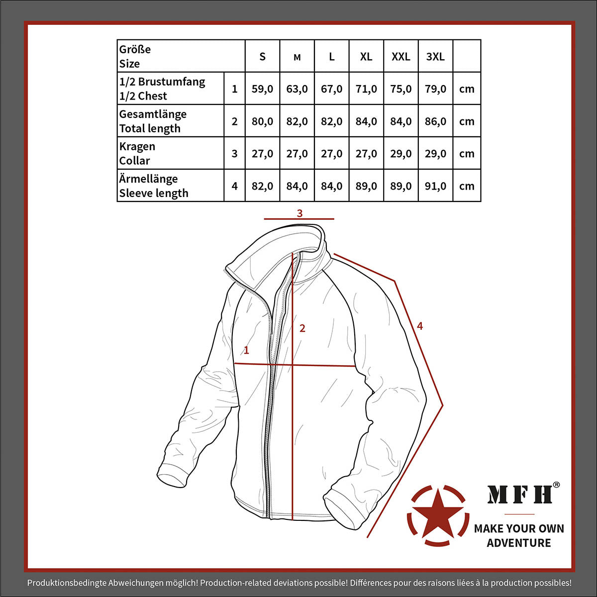 Jachetă Termo Reversibilă Brit. Oliv/Khaki MFH - Fermoar frontal, 100% Nailon