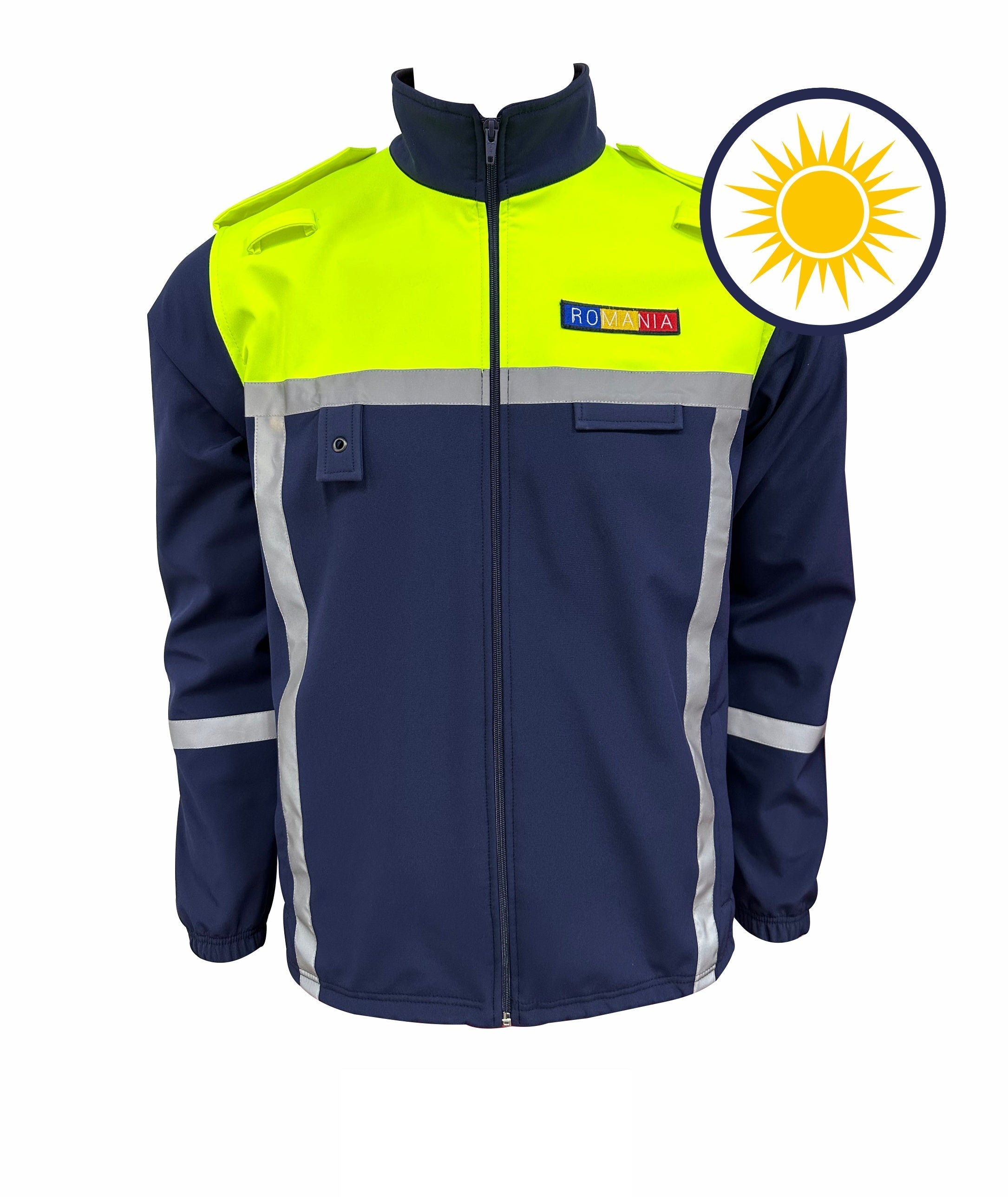 Jachetă Vară Silverline Combat Navy/Verde | Confort și Performanță