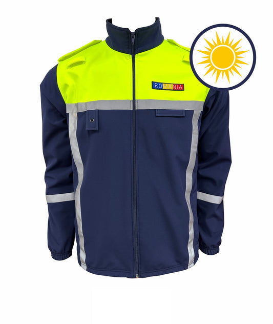 Jachetă Vară Silverline Combat Navy/Verde | Confort și Performanță