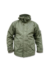 Jachetă Verde Impermeabilă cu Căptușeală Fleece Detașabilă