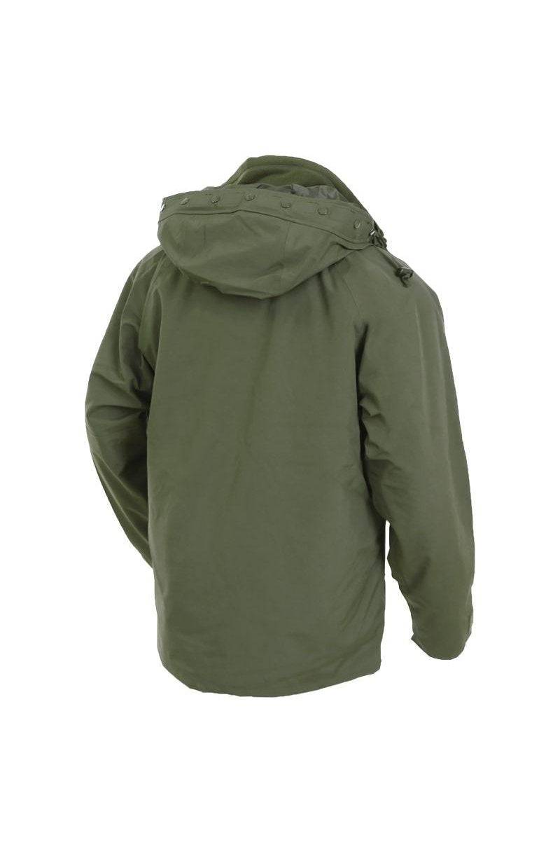 Jachetă Verde Impermeabilă cu Căptușeală Fleece Detașabilă