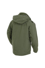 Jachetă Verde Impermeabilă cu Căptușeală Fleece Detașabilă