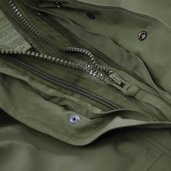 Jachetă Verde Impermeabilă cu Căptușeală Fleece Detașabilă